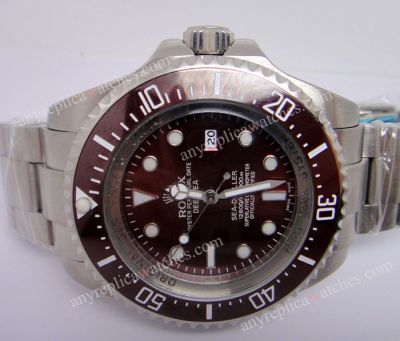 Rolex Sea-Dweller Deepsea SS Coffee Brown Version